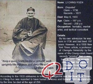 Li Ching Yuen, the ultra bicentennial man who died at the age of 256